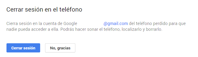 Cerrar la sesión