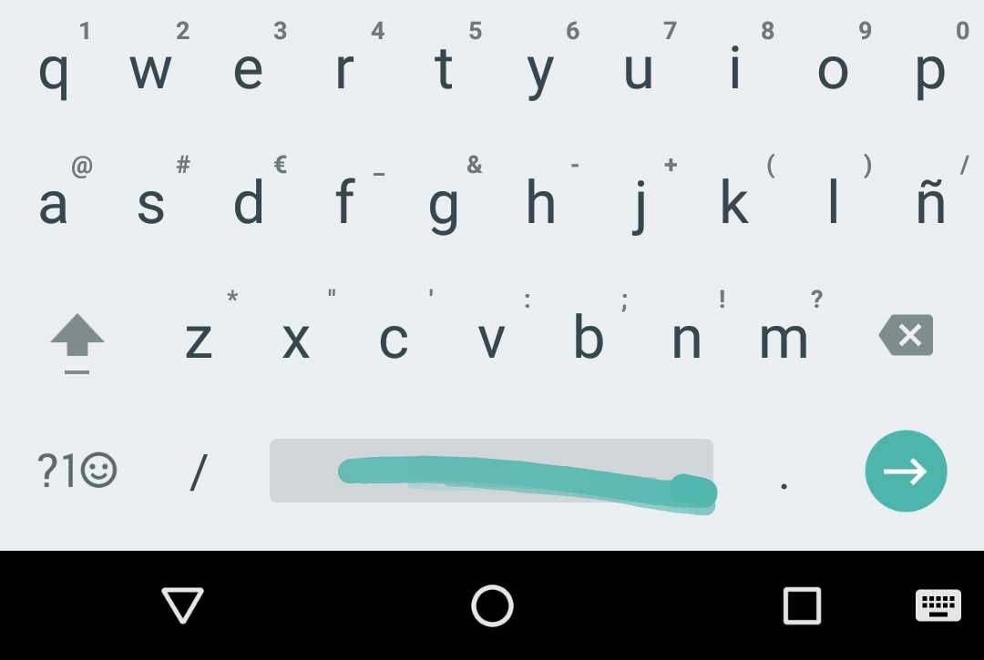 Teclado de Google