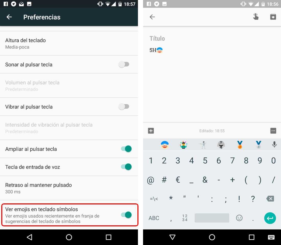 Nuevos emojis de Android Nougat