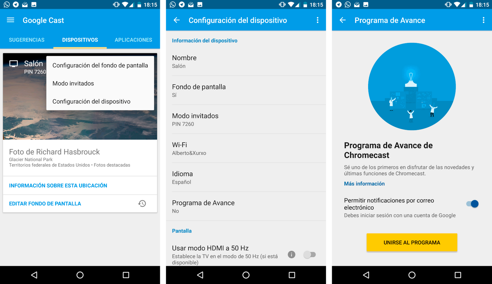 Como acceder al ajuste