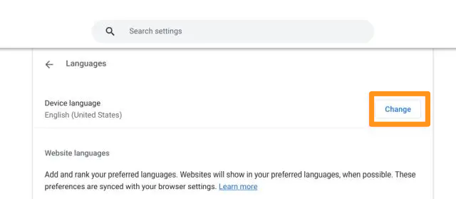 Cambiar idioma en un Chromebook (2023)