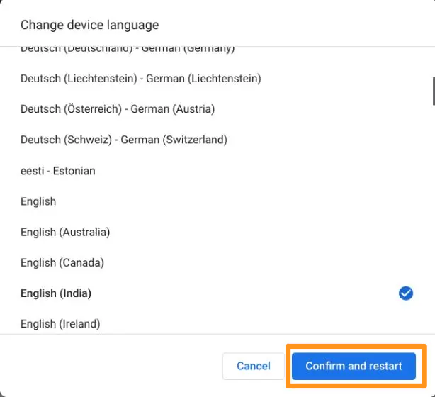 Cambiar idioma en un Chromebook (2023)