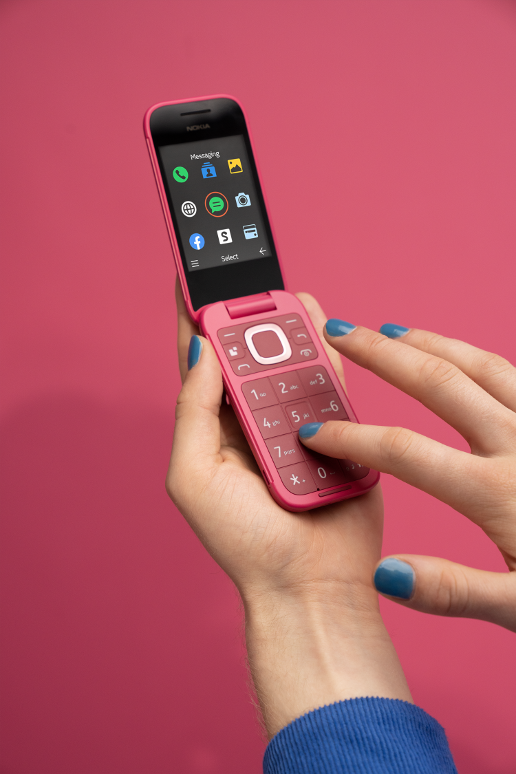 Nokia 2660 Flip “Pop Pink”