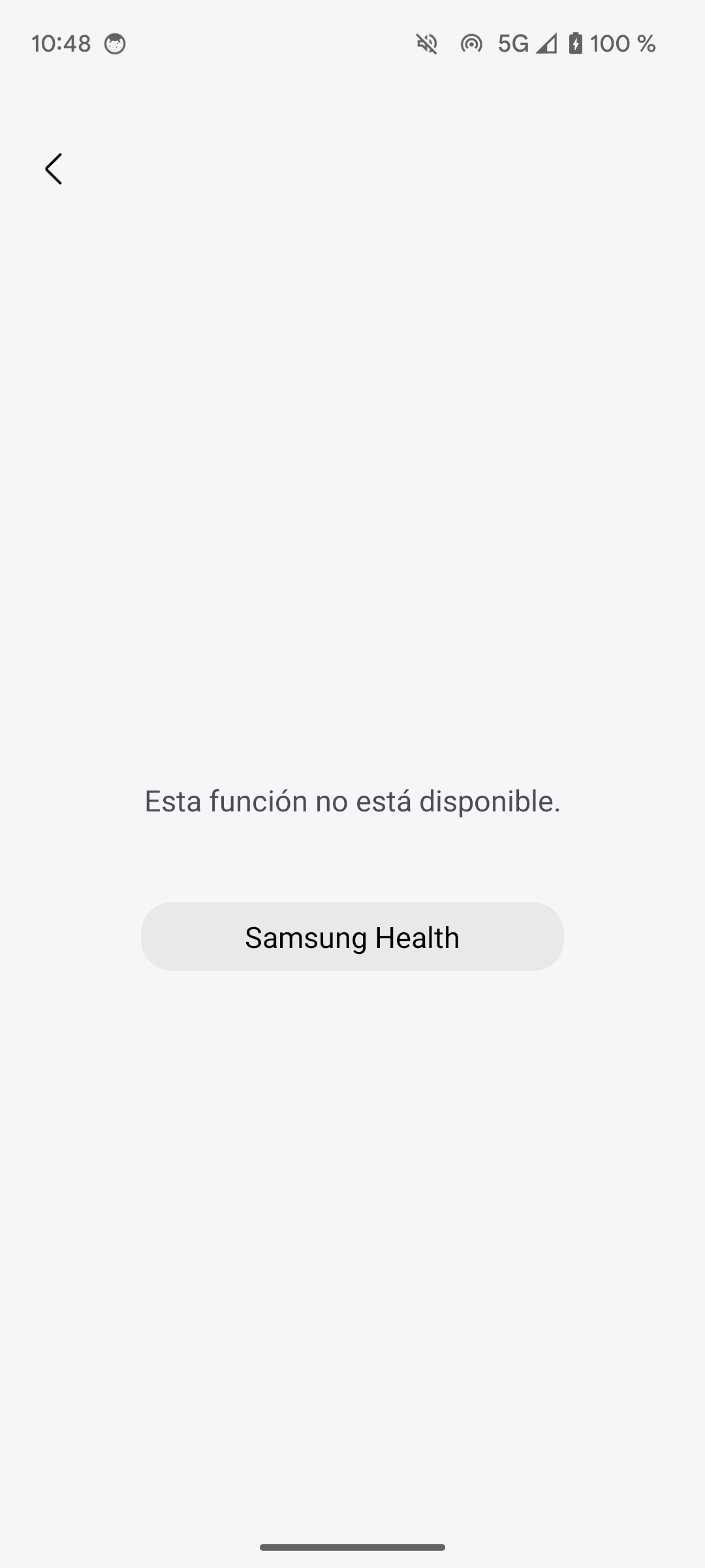 Actividad de emparejado del Samsung Galaxy Ring que todavía no se encuentra disponible
