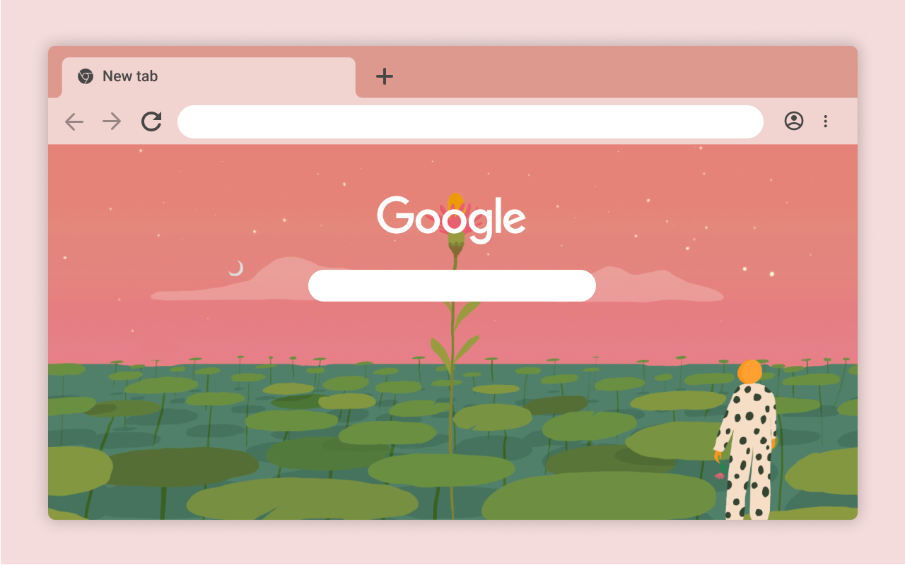 Nuevo tema para Google Chrome "Fields of Wonder"