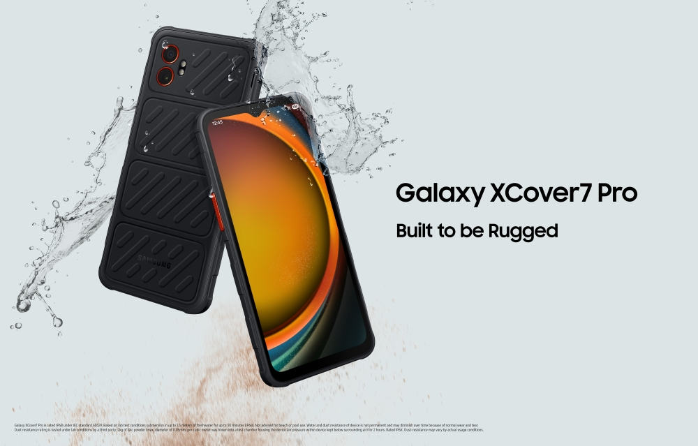 Imagen promocional del nuevo Samsung Galaxy XCover7 Pro